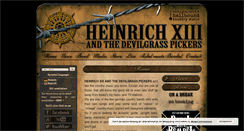 Desktop Screenshot of heinrich13.com