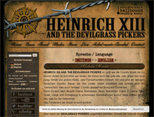 Tablet Screenshot of heinrich13.com